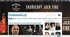 Desktop Screenshot of osobnosti.cz