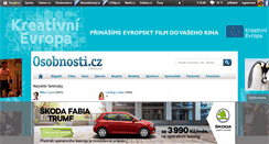 Desktop Screenshot of fanklub.osobnosti.cz
